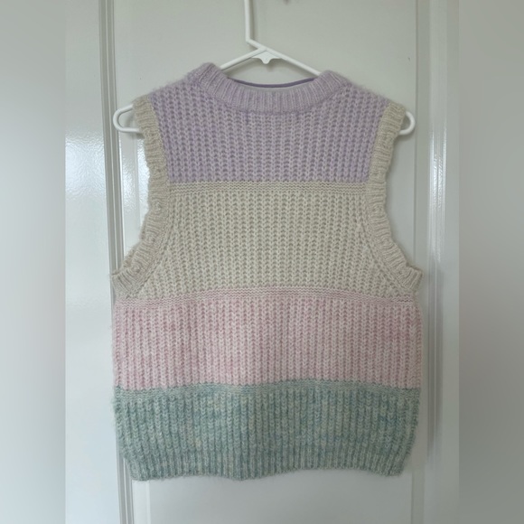 Vero Moda color block sweater vest - Picture 2 of 4